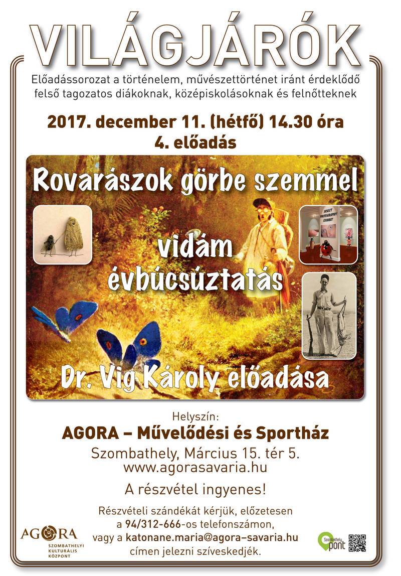 ROVARÁSZOK GÖRBE SZEMMEL - VIDÁM ÉVBÚCSÚZTATÁS