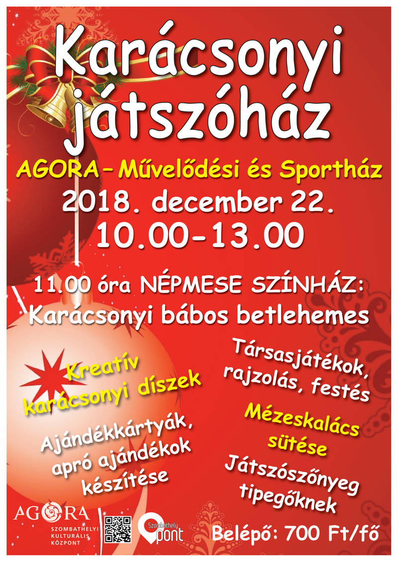 KARÁCSONYI CSALÁDI JÁTSZÓHÁZ