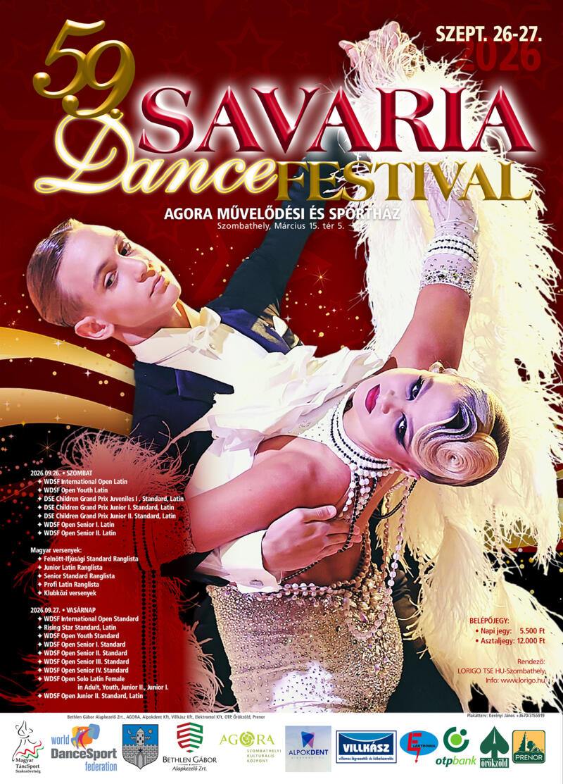 59. SAVARIA DANCE FESTIVAL 59. SAVARIA DANCE FESTIVAL