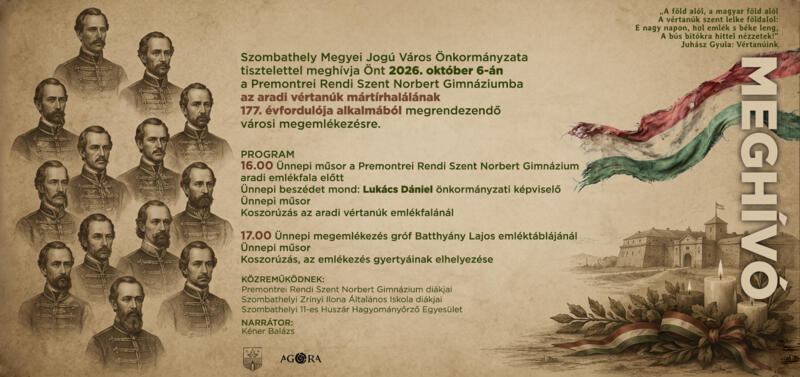 AZ ARADI VÉRTANÚK EMLÉKNAPJA AZ ARADI VÉRTANÚK EMLÉKNAPJA