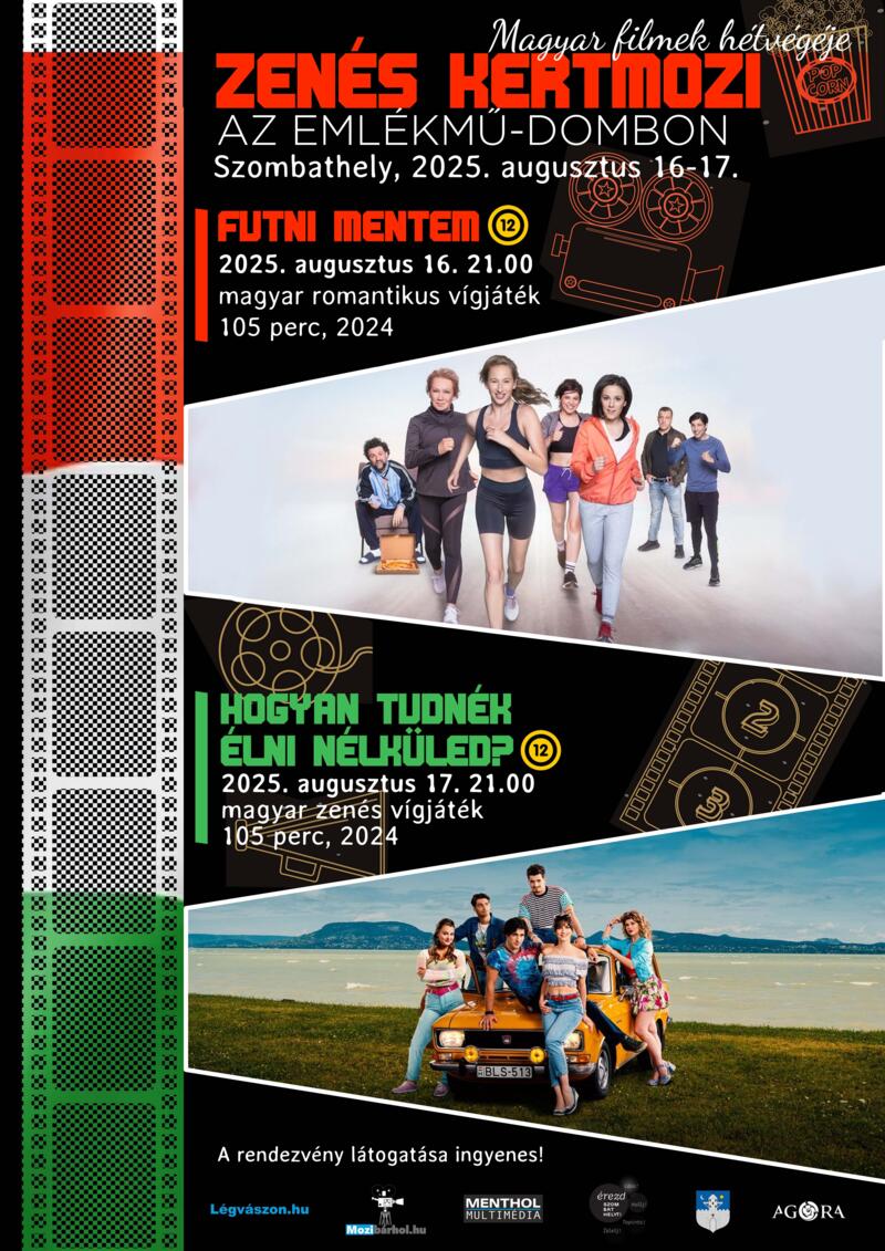 ÚJ IDŐPONTBAN! ZENÉS KERTMOZI ÚJ IDŐPONTBAN! ZENÉS KERTMOZI