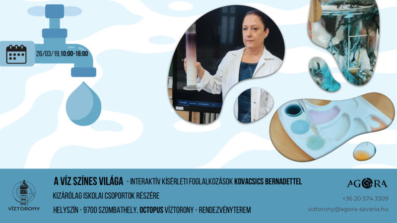 A VÍZ SZÍNES VILÁGA A VÍZ SZÍNES VILÁGA