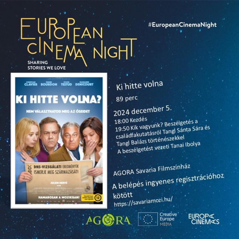 EUROPEAN CINEMA NIGHT 2024 EUROPEAN CINEMA NIGHT 2024