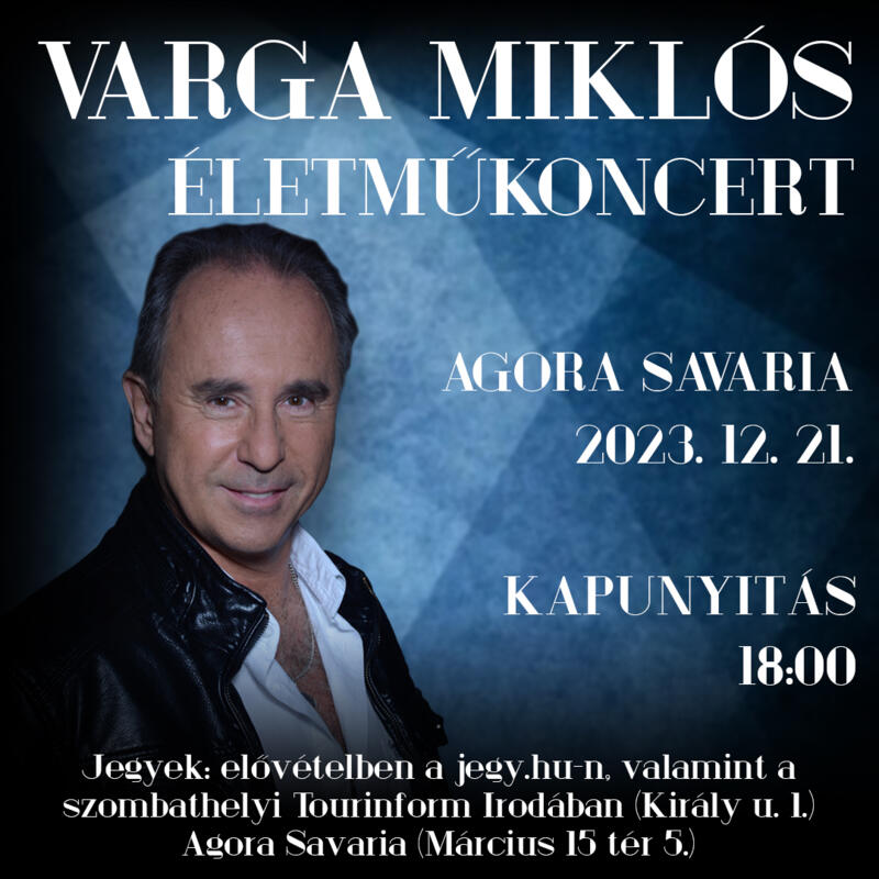 VARGA MIKLS LETMKONCERT