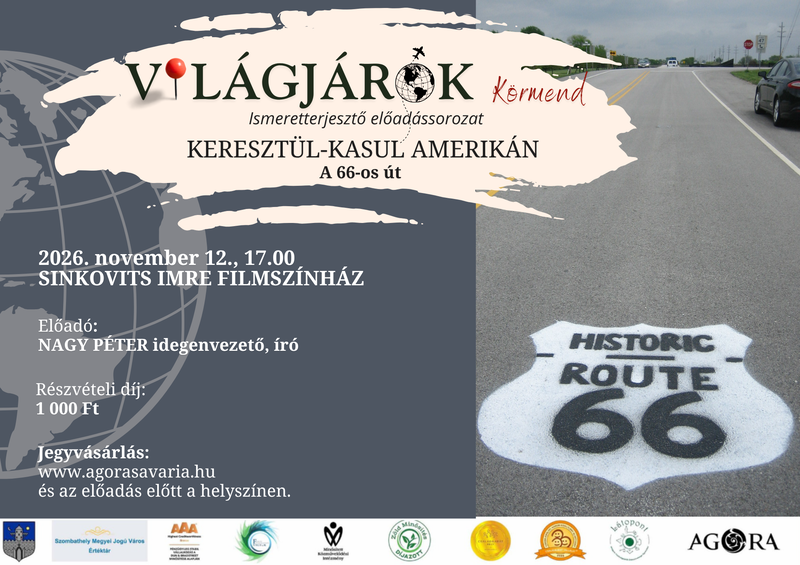 VIL�GJ�R�K K�RMEND: KERESZT�L-KASUL AMERIK�N - a 66-os �t