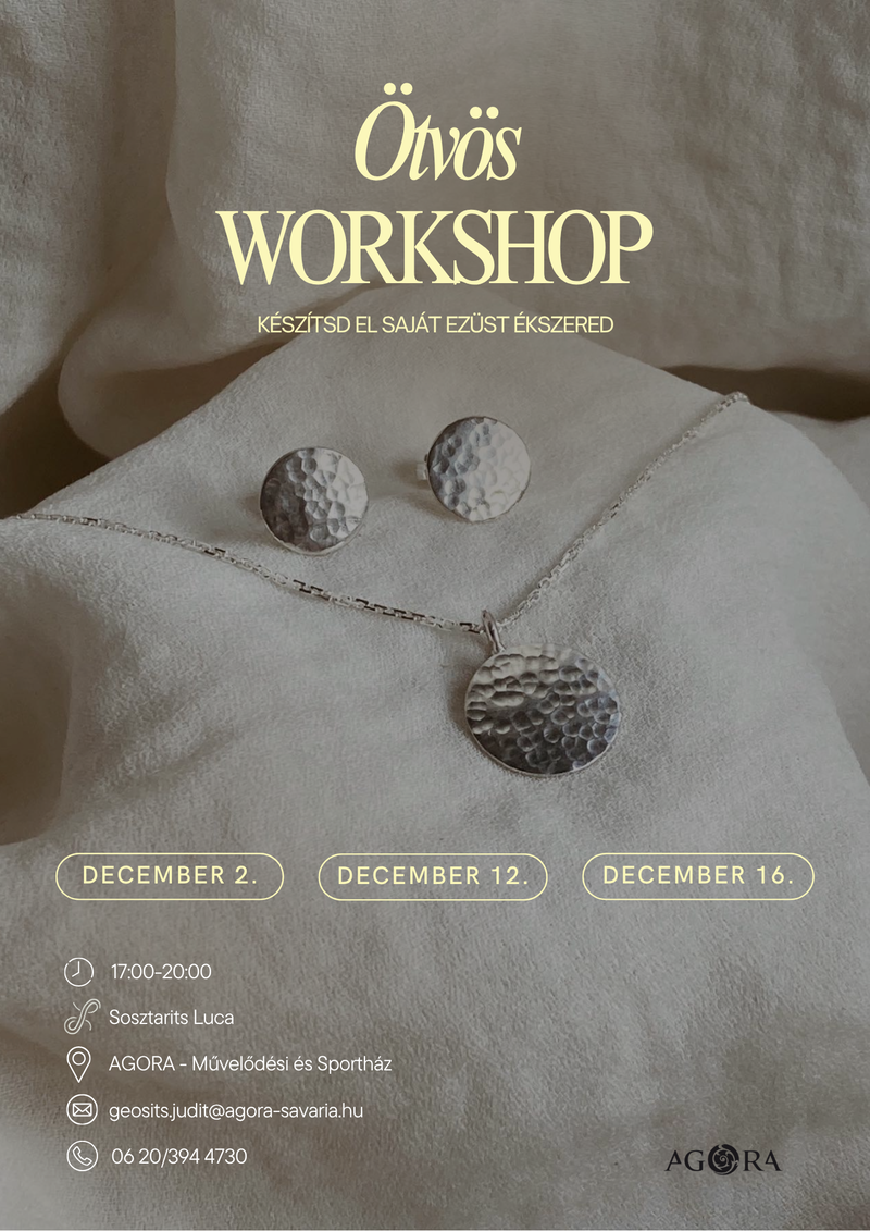 TVS WORKSHOP - Ezstkszer kszt workshop