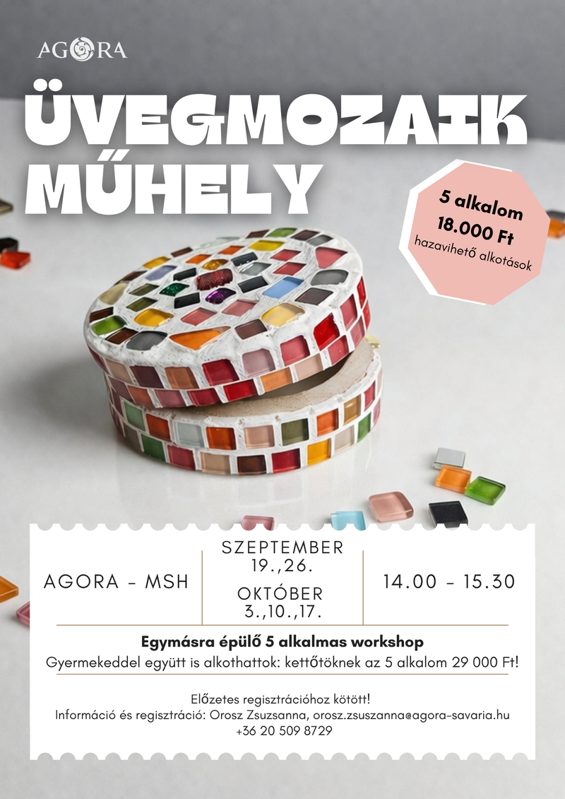 ŐSZI ÜVEGMOZAIK MŰHELY ŐSZI ÜVEGMOZAIK MŰHELY
